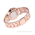 Top mode montres pour femmes charme dames robe montre petit cadran en acier inoxydable analogique Quartz montre-bracelet femme Reloj
